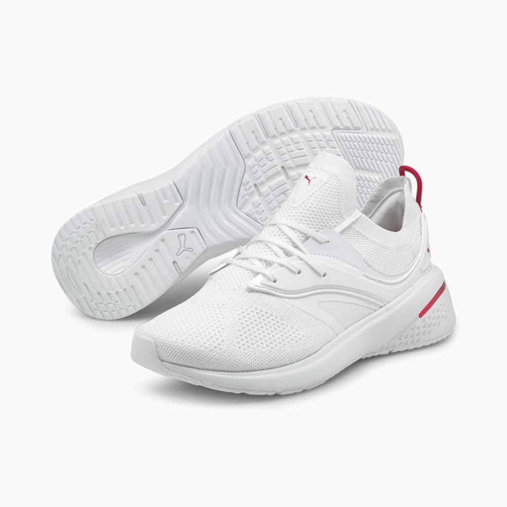 Зображення Puma Кросівки Forever XT Women's Training Shoes #2: Puma White-Persian Red