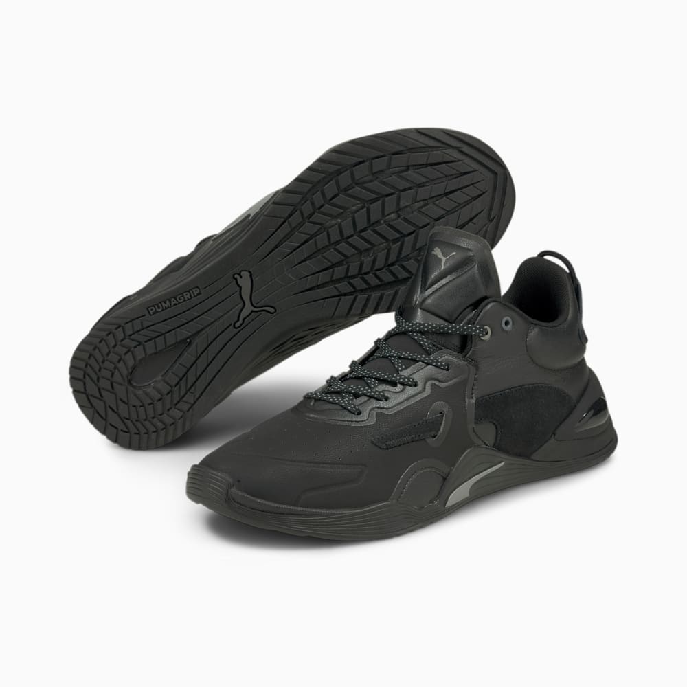Fuse Performance Men s Leather Training Shoes Puma Black Puma 195264 01