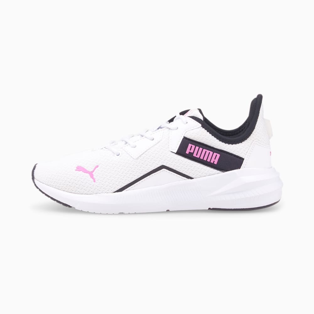 Зображення Puma Кросівки Platinum Shimmer Women's Training Shoes #1: Puma White-Puma Black-Opera Mauve