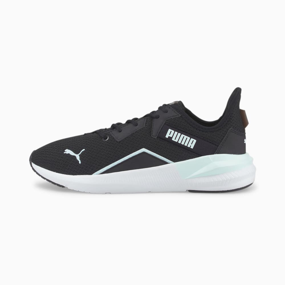 Зображення Puma Кросівки Platinum Shimmer Women's Training Shoes #1: Puma Black-Nitro Blue-Puma White