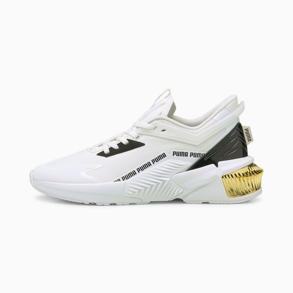 Зображення Puma Кросівки Provoke XT FTR Moto Women's Training Shoes #1: Puma White-Puma Team Gold