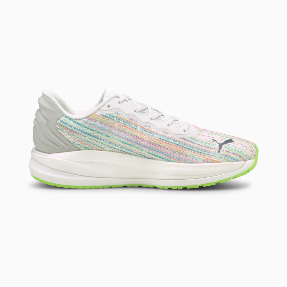 

PUMA - male - Кроссовки Magnify Nitro SP Men's Running Shoes – Puma White-Sunblaze-Green Glare –, Белый