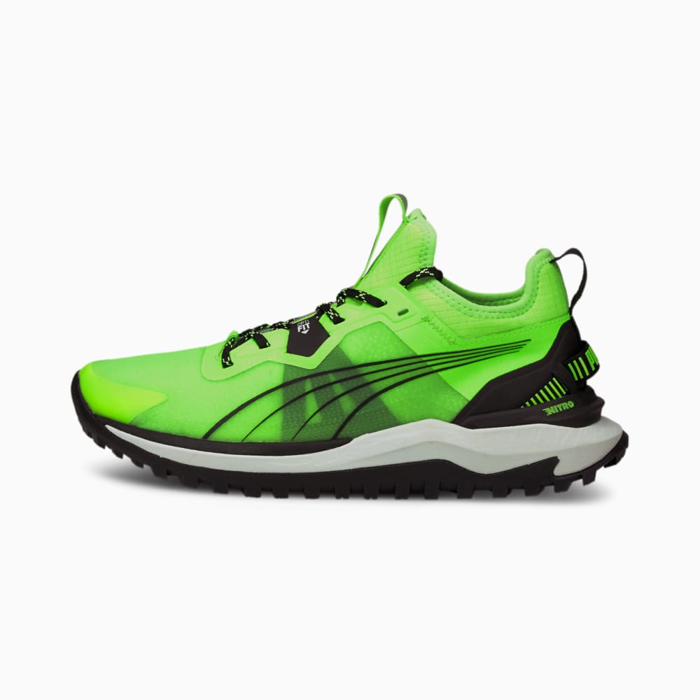 Зображення Puma Кросівки Voyage Nitro Men's Running Shoes #1: Green Glare-Puma Black
