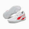 Зображення Puma Кросівки Court Rider Team Basketball Shoes #2: Puma White-High Risk Red