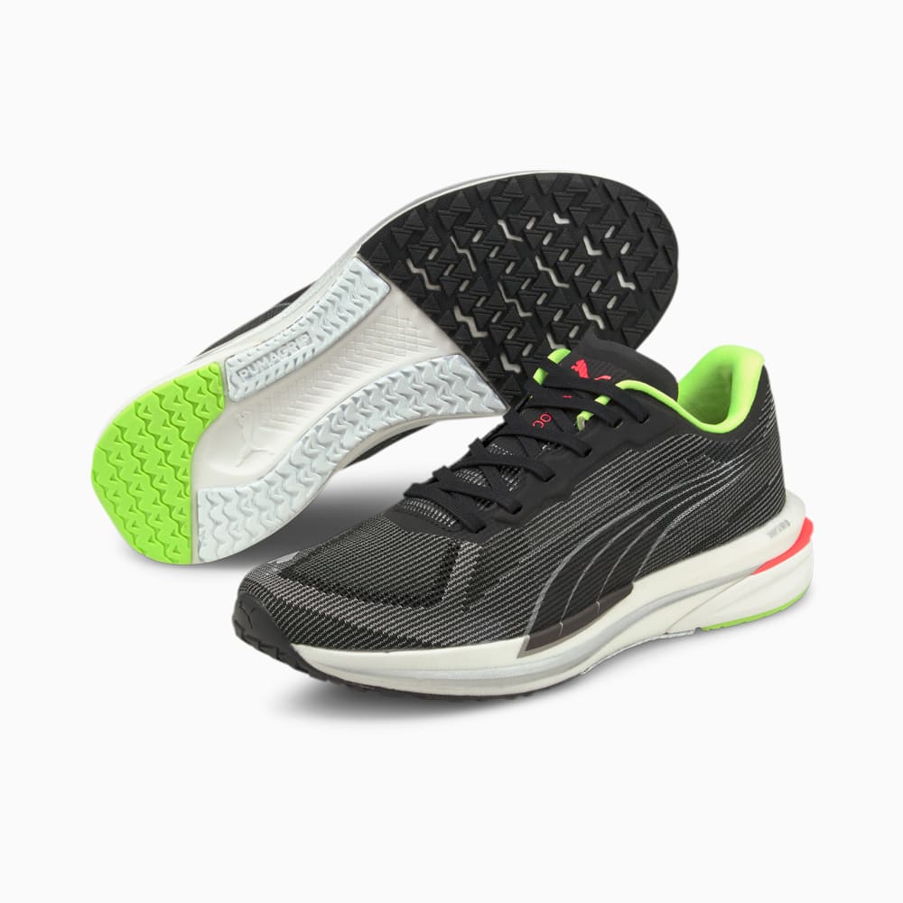 PUMA - female - Кроссовки Velocity Nitro Women's Running Shoes – Puma Black-Puma Silver-Sunblaze – 36