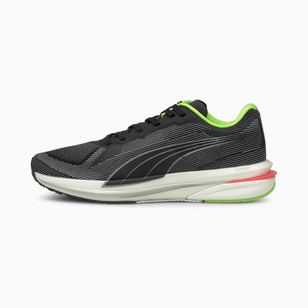 Изображение Puma Кроссовки Velocity Nitro Women's Running Shoes #1: Puma Black-Puma Silver-Sunblaze