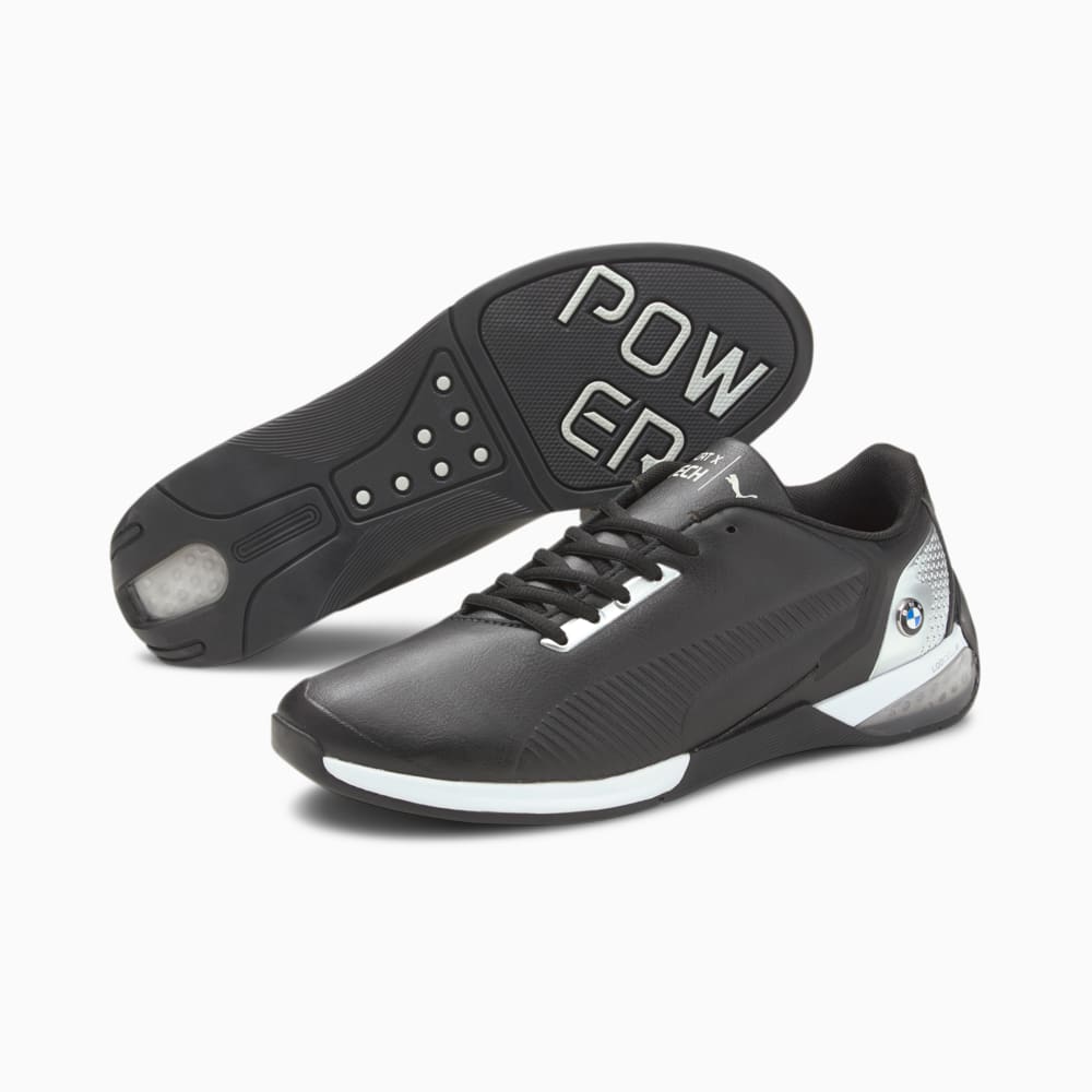 BMW M Motorsport Kart Cat X Tech Trainers Puma Black Puma Silver Puma Black Puma 306522 01