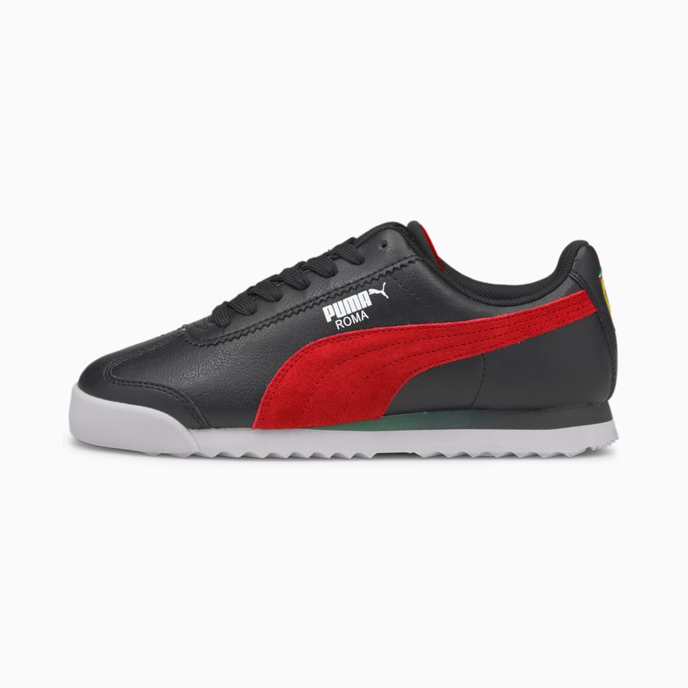 Зображення Puma Дитячі кросівки Scuderia Ferrari Race Roma Youth Motorsport Shoes #1: Puma Black-Puma Black