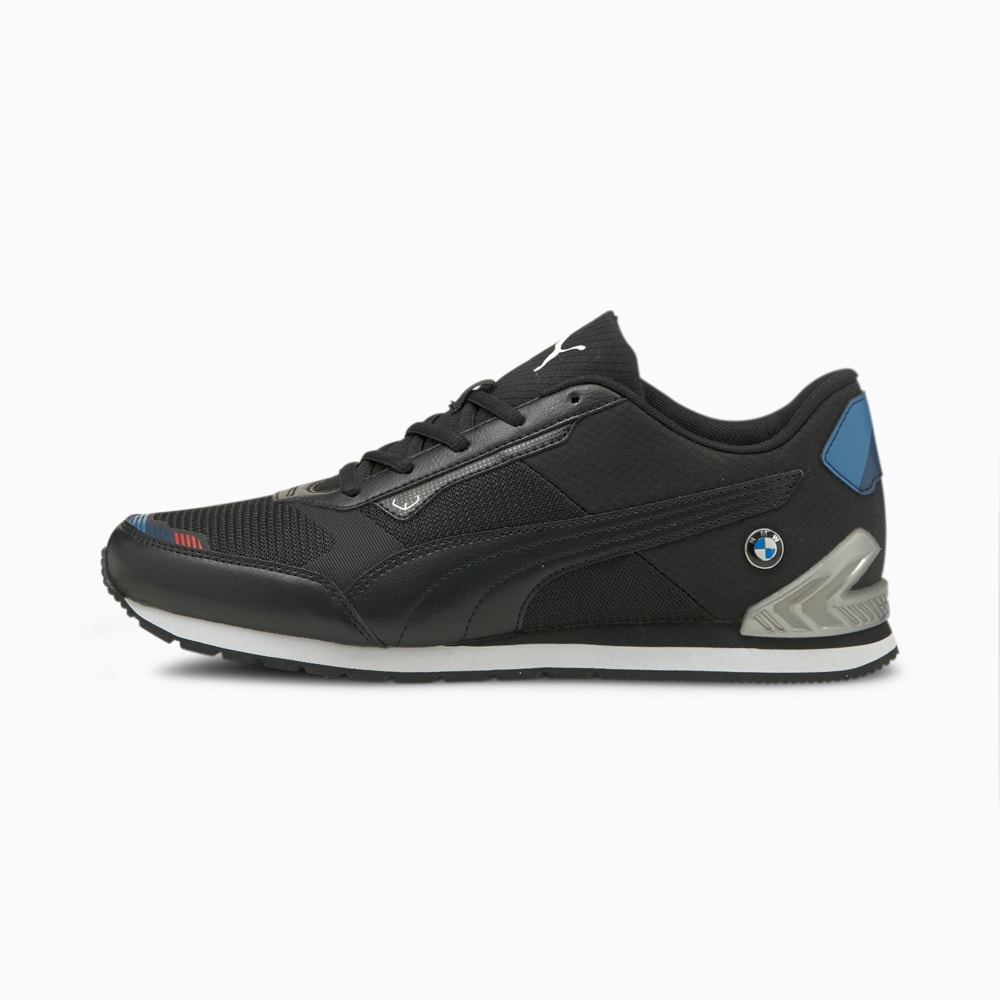 Зображення Puma Кросівки BMW M Motorsport Track Racer Motorsport Shoes #1: Puma Black-Puma Silver