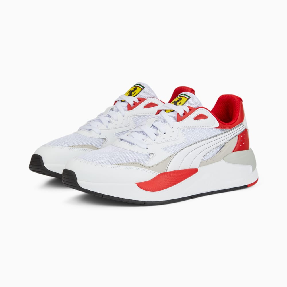 Зображення Puma Кросівки Scuderia Ferrari X-Ray Speed Motorsport Shoes #2: PUMA White-Gray Violet-Rosso Corsa