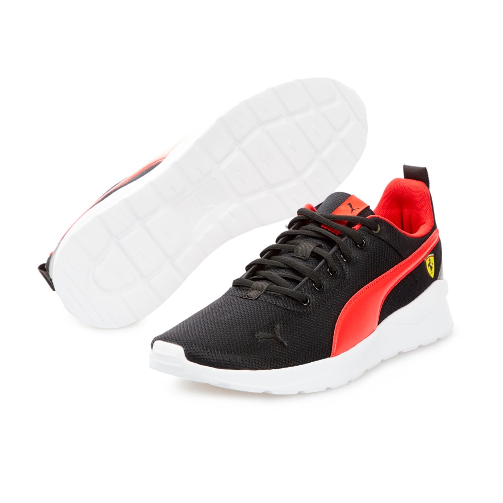 Ferrari Anzarun Lite 10 Black Puma Black Rosso Corsa Puma 307066 01