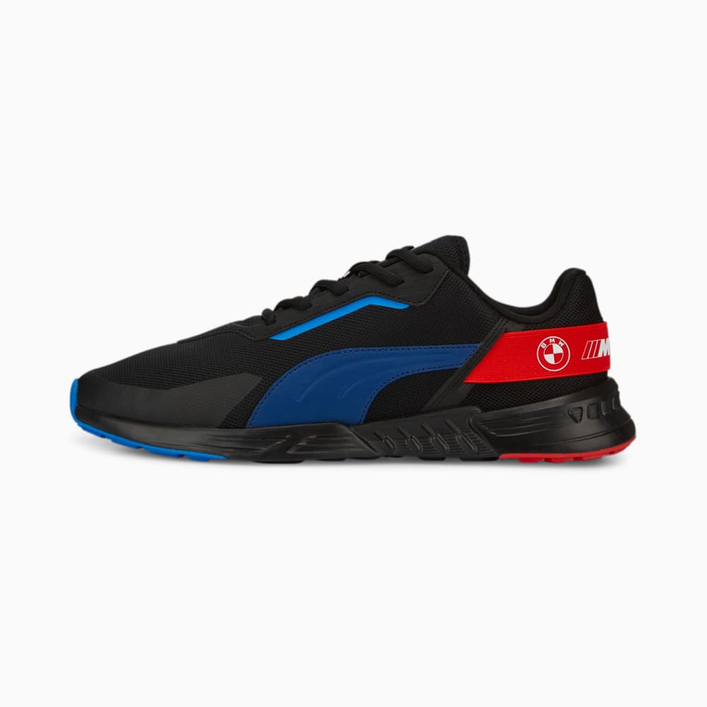 Изображение Puma Кроссовки BMW M Motorsport Tiburion Logo Motorsport Sneakers #1: PUMA Black-Pro Blue-Pop Red