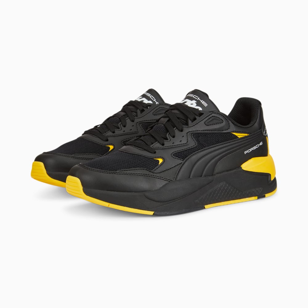 Изображение Puma Кроссовки Porsche Legacy X-Ray Speed Motorsport Shoes #2: Puma Black-Lemon Chrome