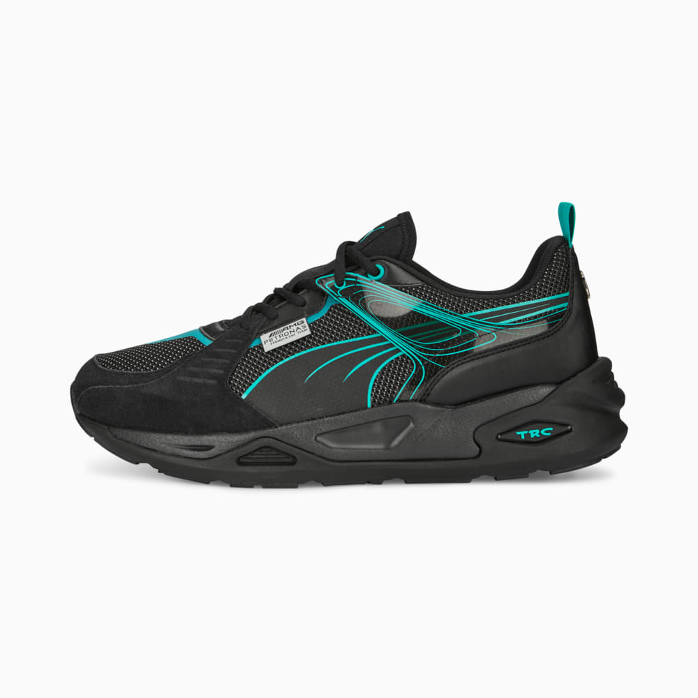 Изображение Puma Кроссовки Mercedes-AMG Petronas F1 TRC Blaze M Motorsport Sneakers #1: Puma Black-Spectra Green