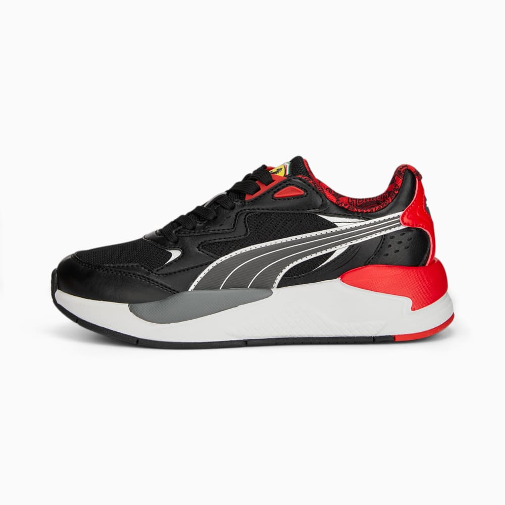 Зображення Puma Дитячі кросівки Scuderia Ferrari X-Ray Speed Jr SOFTFOAM+ Motorsport Sneakers Youth #1: Puma Black-Rosso Corsa