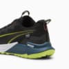 Изображение Puma Кроссовки Fast-Trac NITRO 2 Men's Trail Running Shoes #5: PUMA Black-Lime Pow-Ocean Tropic