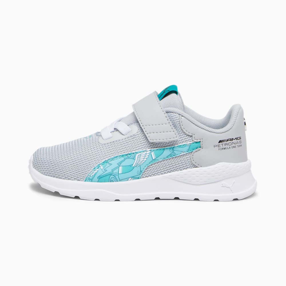 Mercedes AMG PETRONAS Anzarun Kids Driving Shoes White Puma