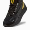 Изображение Puma Кроссовки Scuderia Ferrari RS-X Mid Sneakers #8: PUMA Black-Speed Yellow