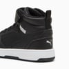 Зображення Puma Дитячі кросівки Rebound V6 Mid WTR Kids’ Sneakers #3: Puma Black-Puma White