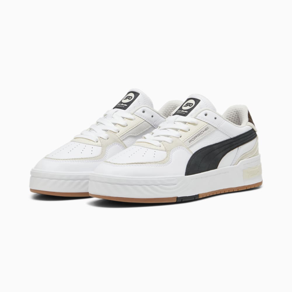 Изображение Puma Кеды Porsche Legacy CA Pro Crush Unisex Sneakers #2: PUMA White-Alpine Snow