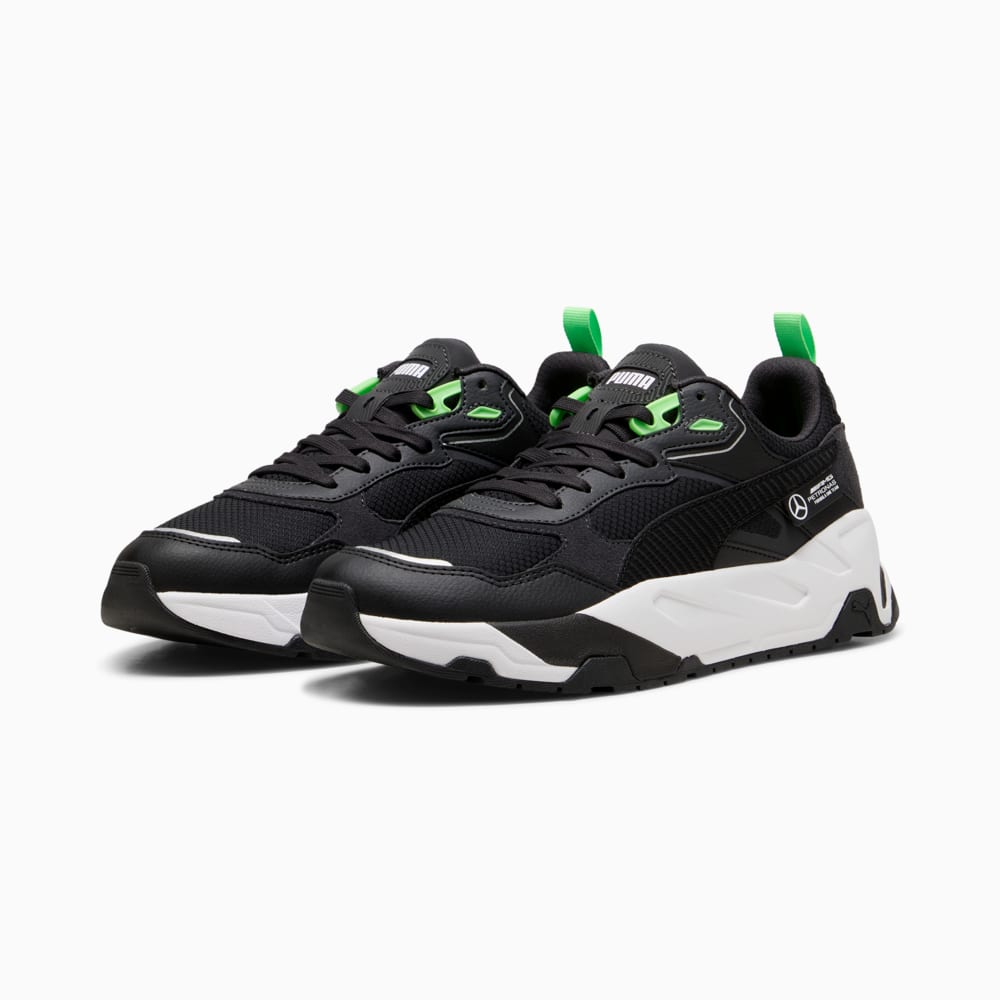 Зображення Puma Кросівки Mercedes-AMG Petronas F1® Trinity Sneakers Unisex #2: PUMA Black-Fizzy Green