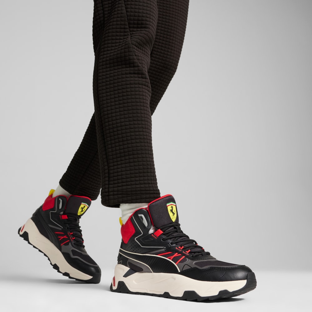 Зображення Puma Черевики Scuderia Ferrari Trinity Mid WTR Sneakers Men #2: Puma Black-Rosso Corsa