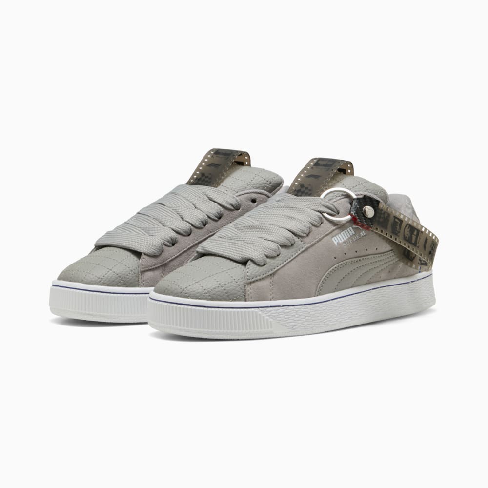 Зображення Puma Кеди F1® Suede XL 75 Years Hero Sneakers #2: Matte Silver-Vivid Blue