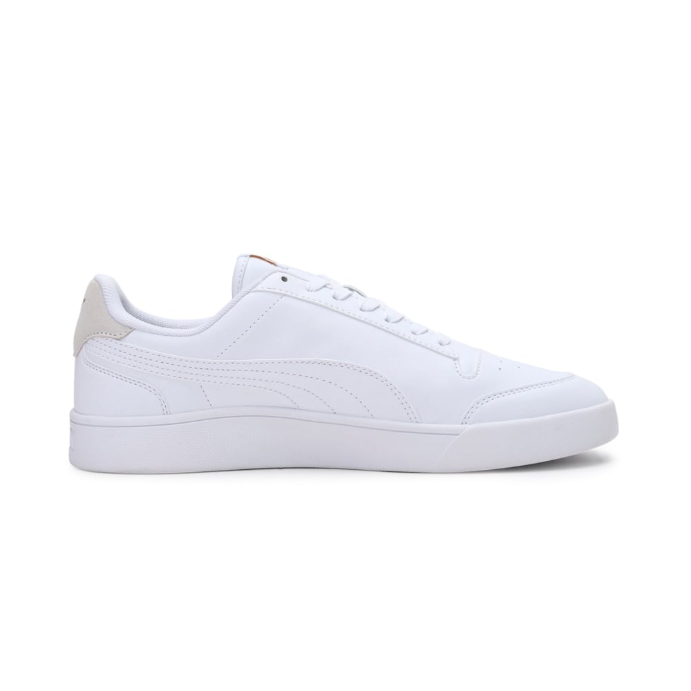 

PUMA - male - Кеды PUMA Shuffle Trainers – Puma White-Puma White-Puma Team Gold –, Белый