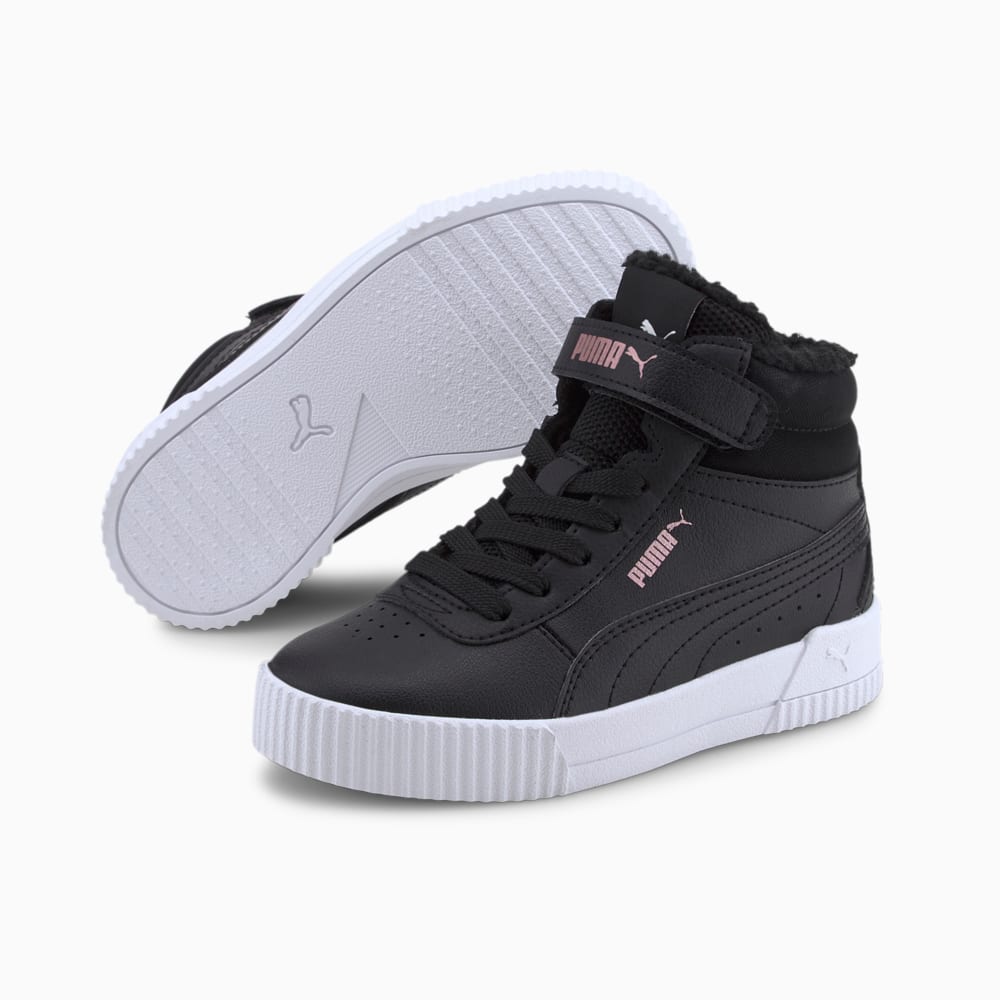 фото Детские кеды carina fur mid kids’ trainers puma