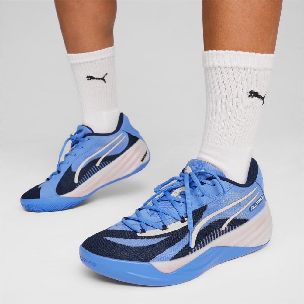 Изображение Puma Кроссовки All Pro NITRO™ Unisex Basketball Shoes #2: Blue Skies-Club Navy
