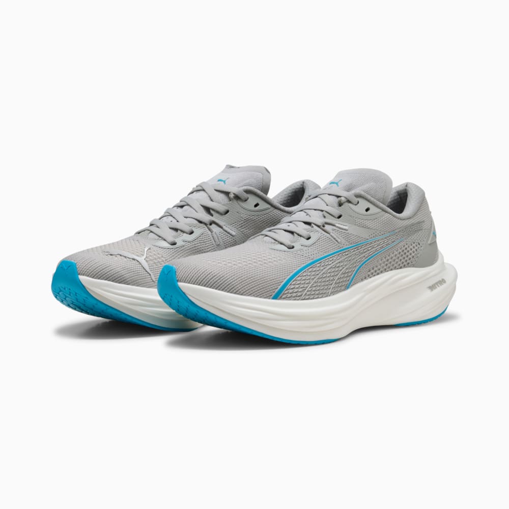 Изображение Puma Кроссовки Deviate NITRO™ 3 Running Shoes Men #2: Gray Echo-Speed Blue