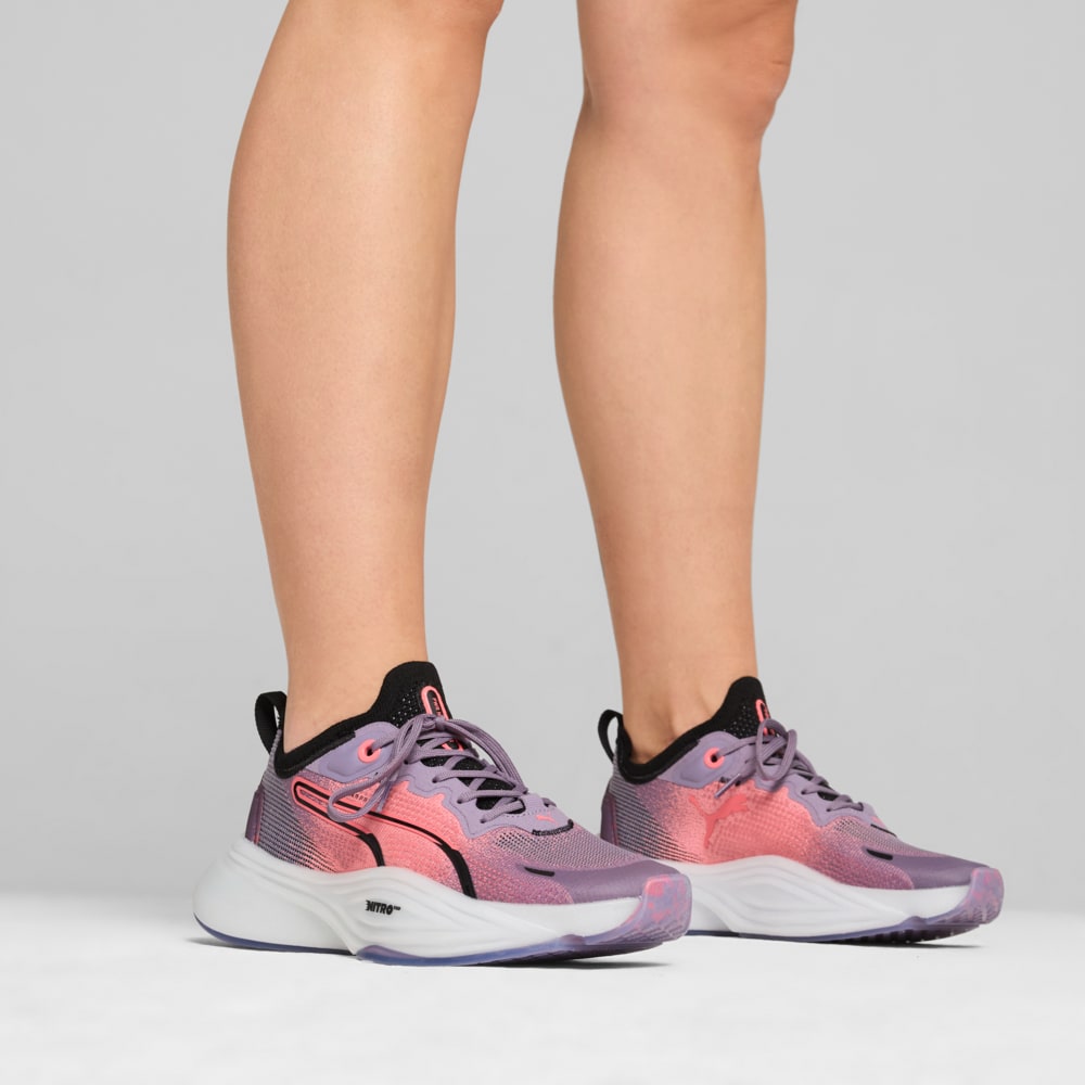 Изображение Puma Кроссовки PWR NITRO™ SQD 2 Training Shoes Women #2: Pale Plum-Sunset Glow-PUMA White
