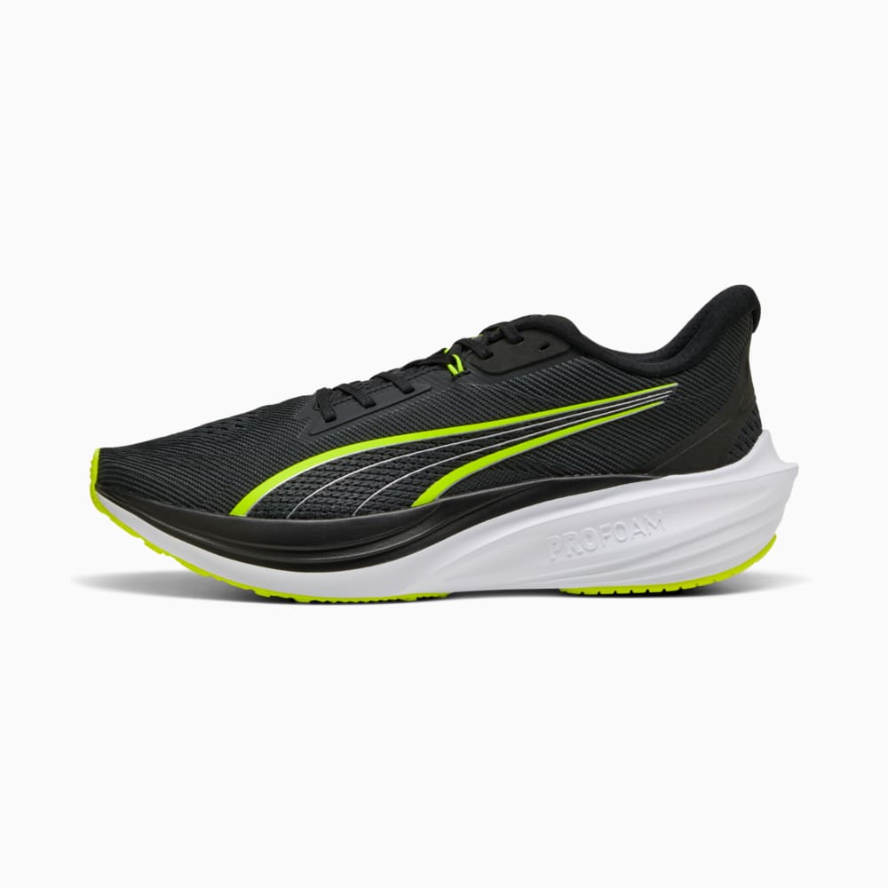Изображение Puma Кроссовки Darter Pro Running Shoes #1: PUMA Black-Yellow Alert-PUMA White