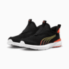 Изображение Puma Детские кроссовки Kruz ProFoam Ease In Running Shoes Toddler #2: PUMA Black-Redmazing