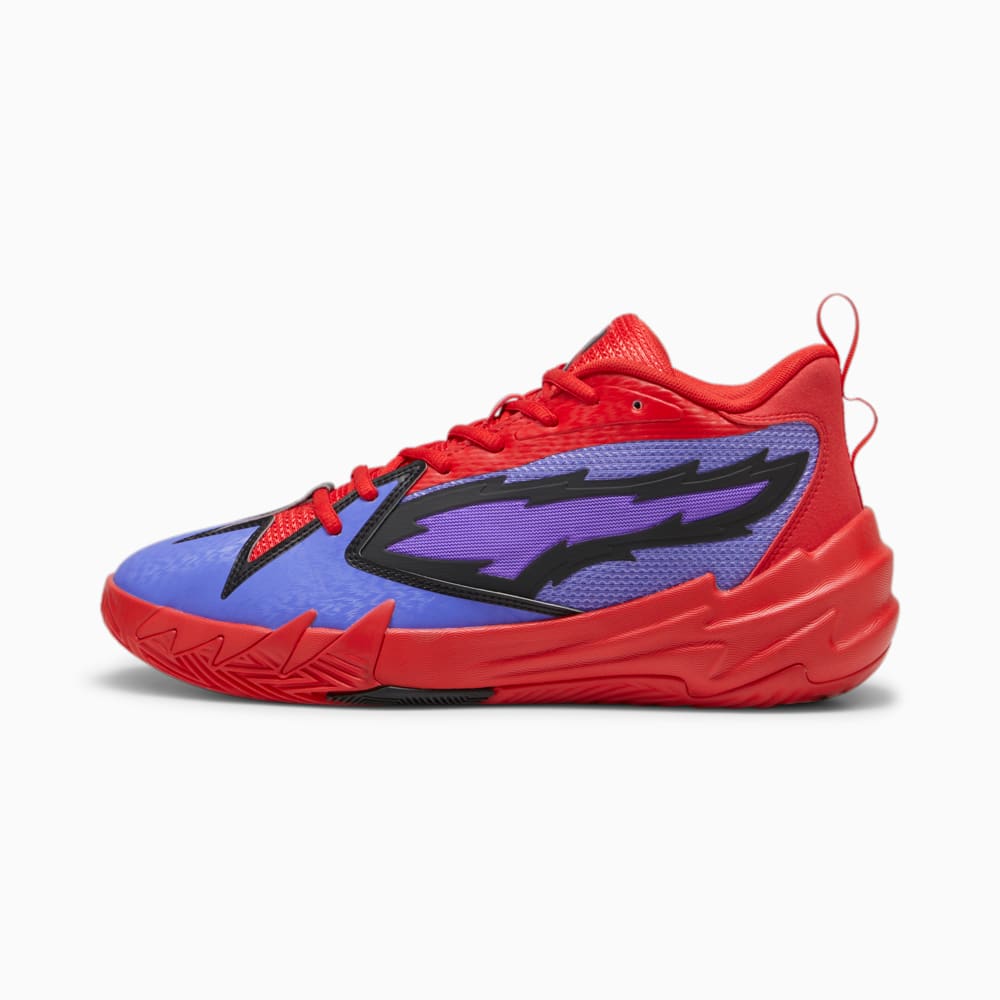 Изображение Puma Кроссовки Scoot Zeros PRED Unisex Basketball Shoes #1: Dark Amethyst-For All Time Red