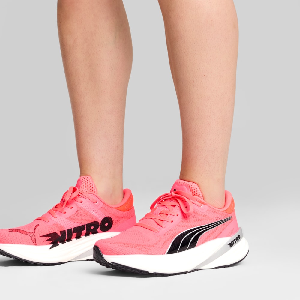 Зображення Puma Кросівки Magnify NITRO™ 2 Running Shoes Women #2: Sunset Glow-Puma Black