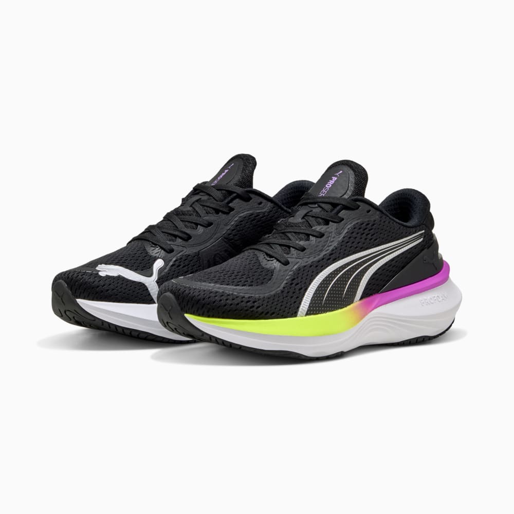 Зображення Puma Кросівки Scend Pro 2 Running Shoes #2: PUMA Black-Yellow Alert-Pure Magenta