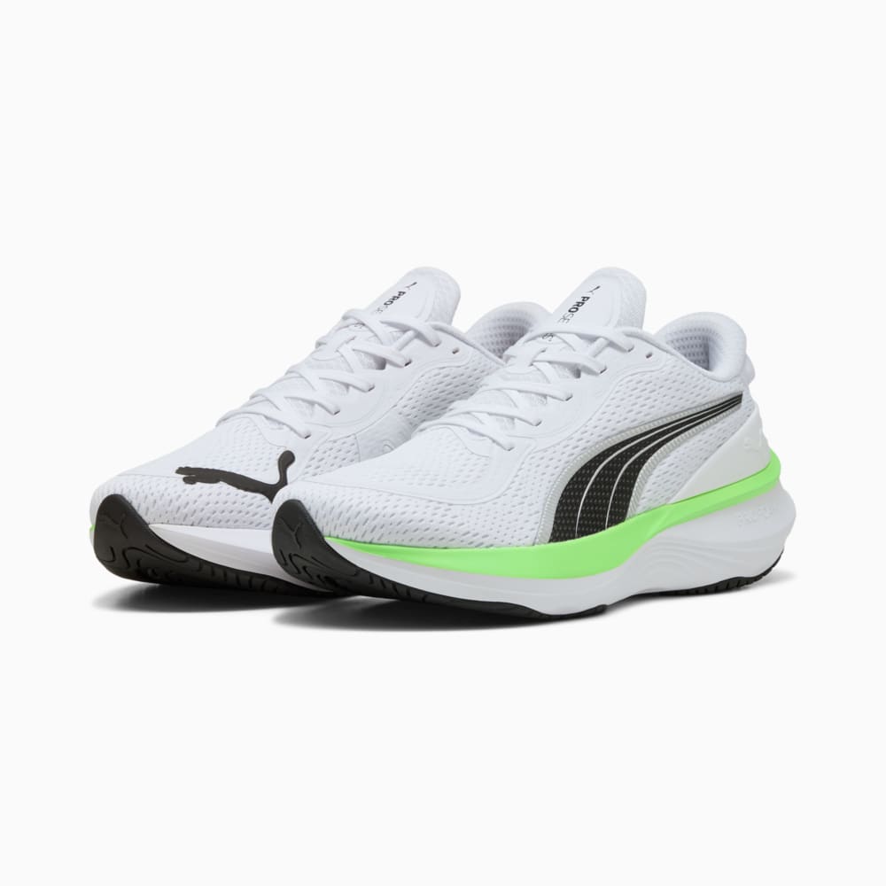 Зображення Puma Кросівки Scend Pro 2 Running Shoes #2: Puma White-Puma Black-Green Glare