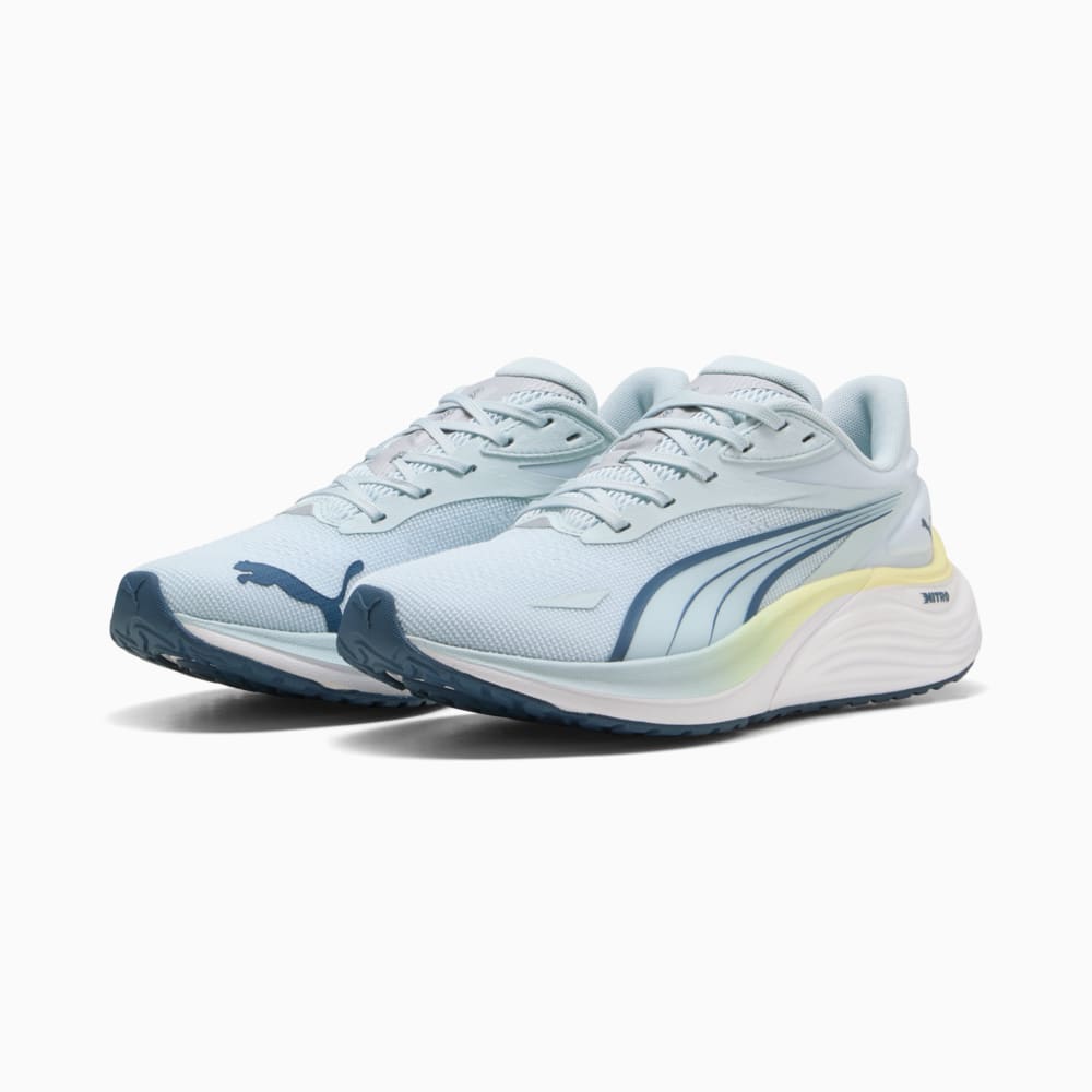 Зображення Puma Кросівки Electrify NITRO™ 4 Running Shoes Women #2: Sea Glass-Dark Indigo-Gray Echo