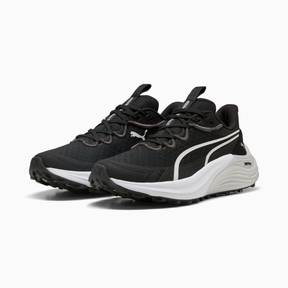 Зображення Puma Кросівки Electrify NITRO™ 4 Trail Running Shoes Women #2: PUMA Black-Feather Gray-PUMA White