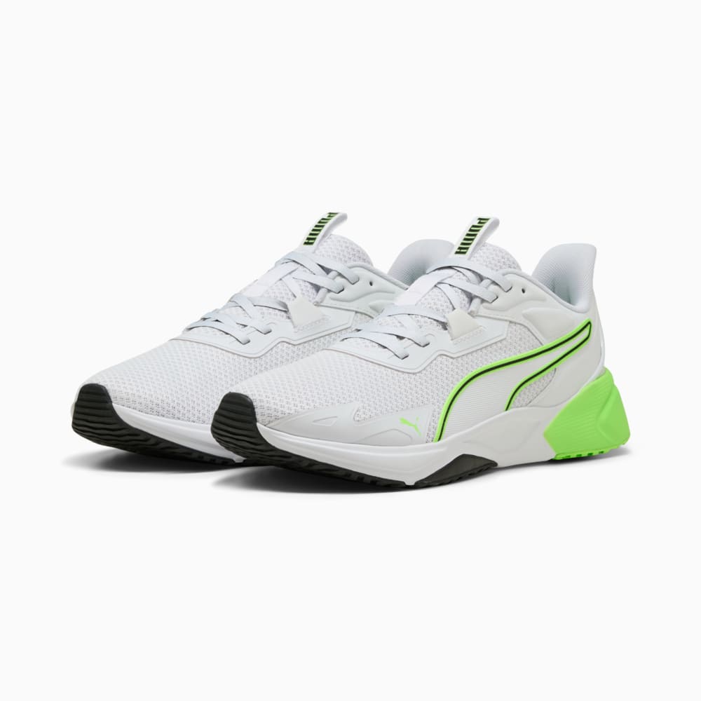 Изображение Puma Кроссовки Disperse XT 4 Training Shoes #2: Puma White-Puma Black-Green Glare