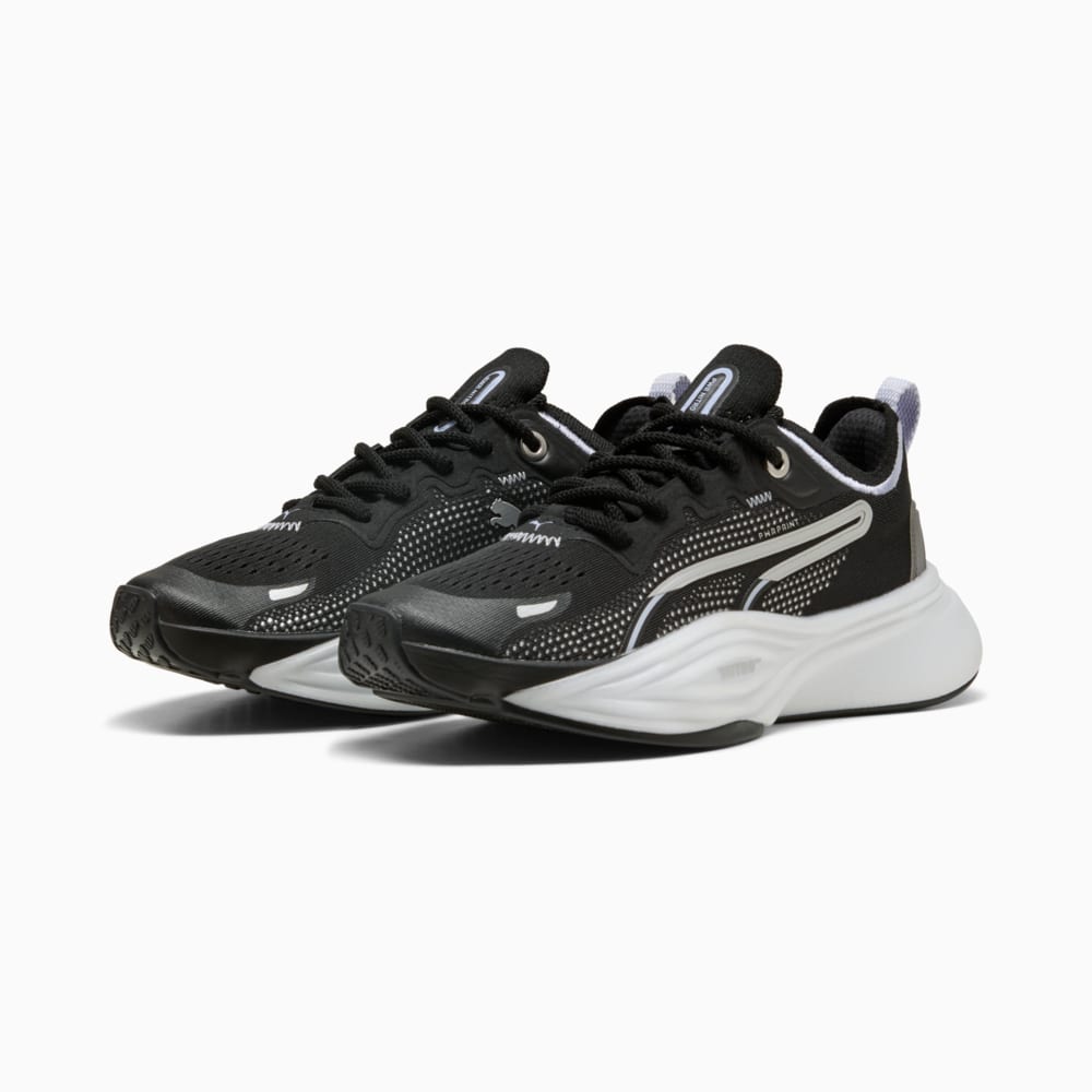 Зображення Puma Кросівки PWR NITRO™ SQD 2 Lace Pack Training Shoes Women #2: PUMA Black-Cool Weather