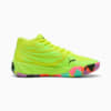 Изображение Puma Кроссовки Court Pro Marble Basketball Shoes Unisex #5: Yellow Alert-Green Glare