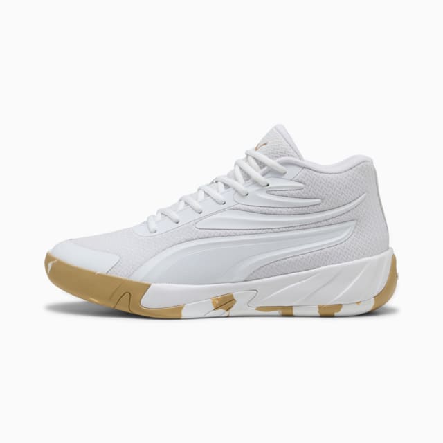 Image PUMA Tênis de Basquete Court Pro Marble Unissex