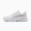 Изображение Puma Кроссовки Flexfocus Lite Modern Woven Running Shoes #1: Puma White-Rose Gold
