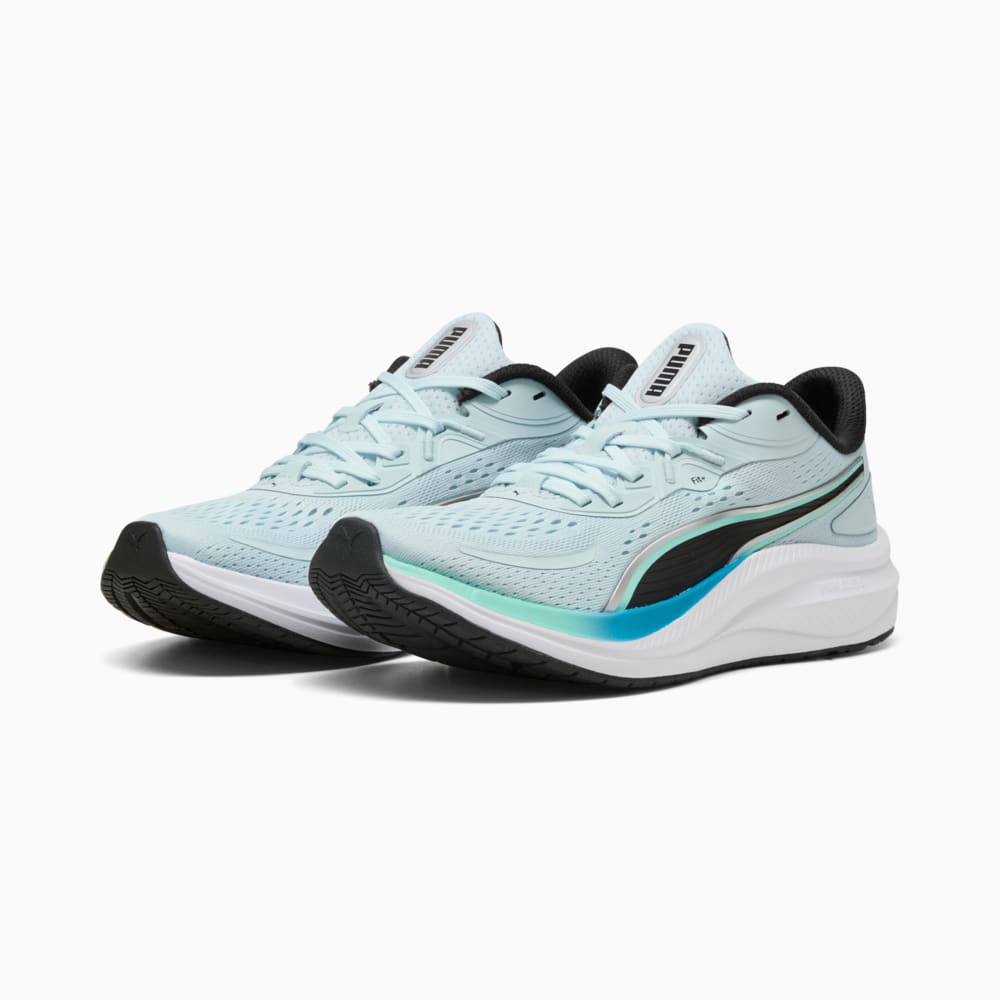 Изображение Puma Кроссовки Skyrocket Lite 2 Running Shoes Unisex #2: Sea Glass-PUMA Black-Speed Blue-Mint Melt-PUMA Silver