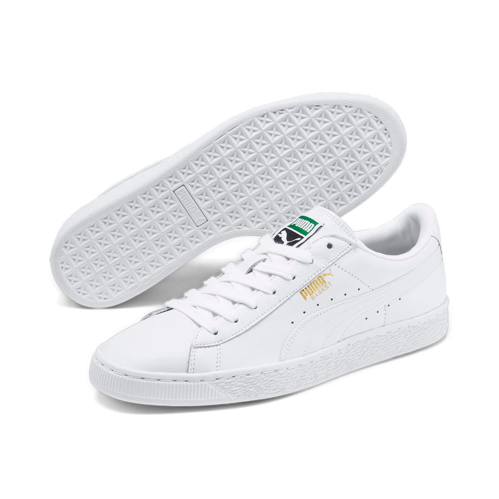 puma classic black and white