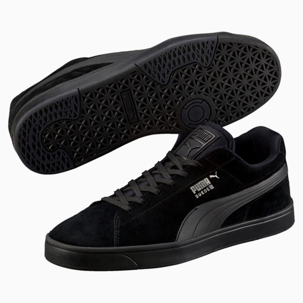 Suede S 10 Black black black puma silver Puma 356414 29