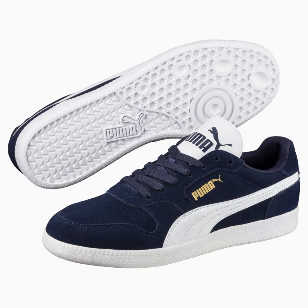 Зображення Puma Кеди Icra Suede Trainers #2: Peacoat-Puma White