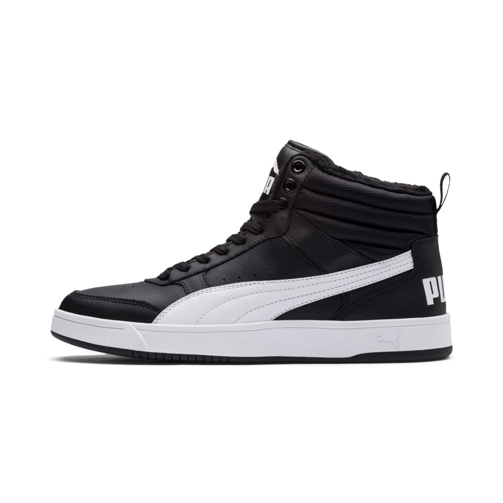 Puma rebound street v2 black sneakers top